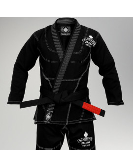 Kimono Black Ace Jiu-Jitsu Competitor - Preto