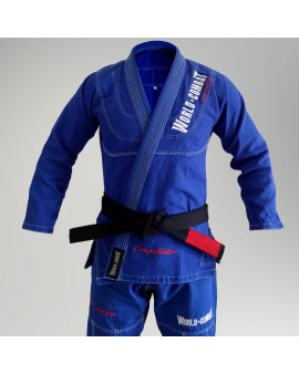 Kimono World Combat Competidor - Azul